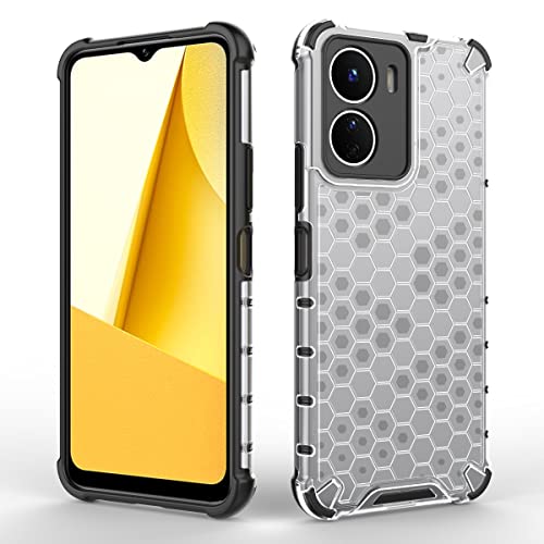 Image of Glasgow | for [ Vivo Y16 ] Stylish Look Pattern Back Case Cover for [ Vivo Y16 ] - Transparent