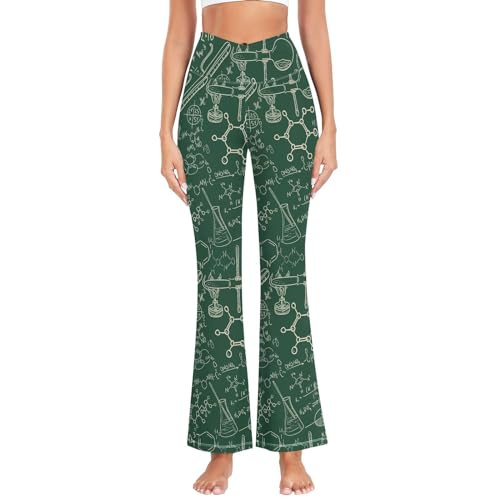 ALAZA Women's (Name) Flare Yoga Pants2