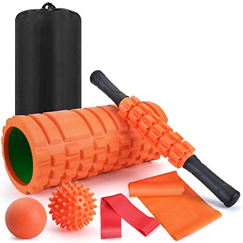 ヨガポール フォームローラー 筋膜リリース ストレッチ スティック トリガーポイント マッサージボール 7点の筋膜ローラー式セット フィットネス トレーニング器具 ストレス解消 筋肉痛改善 日本語説明書 収納袋付き ヨガポール フォームローラー 筋膜リリース ストレッチ スティック トリガーポイント マッサージボール 7点の筋膜ローラー式セット フィットネス トレーニング器具 ストレス解消 筋肉痛改善 日本語説明書 収納袋付き