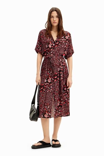 Desigual Vest_Candela, Vestidos De Las Mujeres, Black,