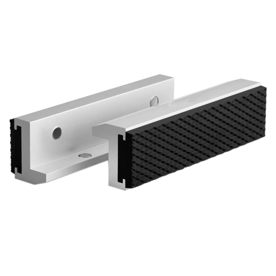 2 pezzi di protezione magnetica da banco con ganasce morbide universali per morsa in metallo (2 pezzi 75 mm)