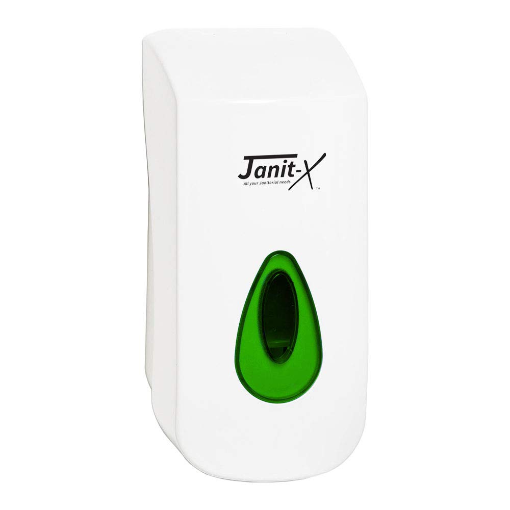 Janit-X All Your Janitorial Needs White Janit-X Medium Hand Soap Dispenser 900Ml With Optional Soap (No Soaps, 1 Dispenser)