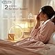 blonbar Nachttischlampe mit Wake Up Licht Wecker,Touch Control Dimmbar, Tischlampe mit 10W USB-Ladefunktion, 3 Stufige Helligkeit Nachtlicht für Schlafzimmer Wohnzimmer