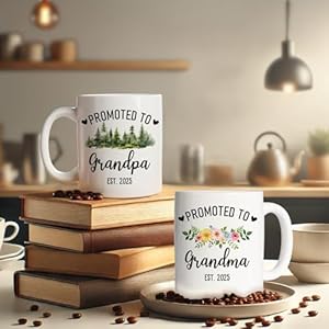 Breezyvalleypromotedtograndparentsgiftsgrandmaandgrandpa2025coffeemugsfirsttime1stgrandparentsgiftsfornewgrandpagrandmapregnancybabyannouncementforgrandparentmugset Urban Country Home Decor Breezy valley promoted to grandparents gifts grandma and grandpa 2025 coffee mugs first time 1st grandparents gifts for new grandpa grandma pregnancy baby announcement for grandparent mug set urban country home decor