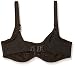 Selene - Sujetador Reductor De Simplex Grabado En Ondas, color negro, talla...