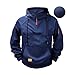 Tactical Crewneck Sweatshirt Men Big And Tall Fashion Quarter Zip Zip Up Hoodie Men Big And Tall Winter Mens Fleece Jackets Full Zip 3Xl With Pocket Stylish Drawstring Long Sleeve Fall Solid Jackets