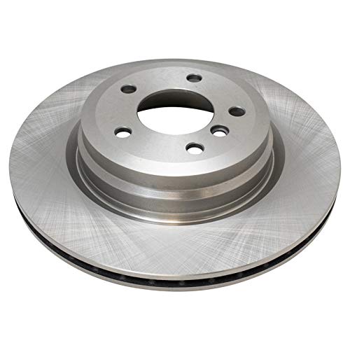 Image of TRQ Rear Brake Pad & Rotor Kit Compatible with 2012-2013 BMW