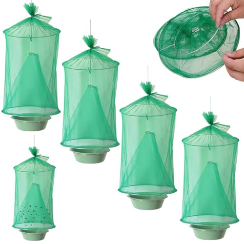 Trampas impermeables para insectos Flytrap que solucionan plagas en el jardín 3