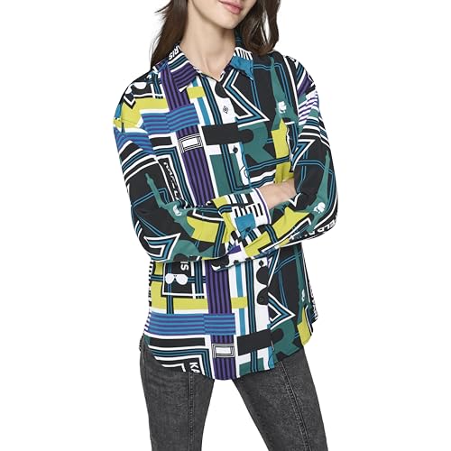 KARL LAGERFELD Women's Soft Everyday Blouse2