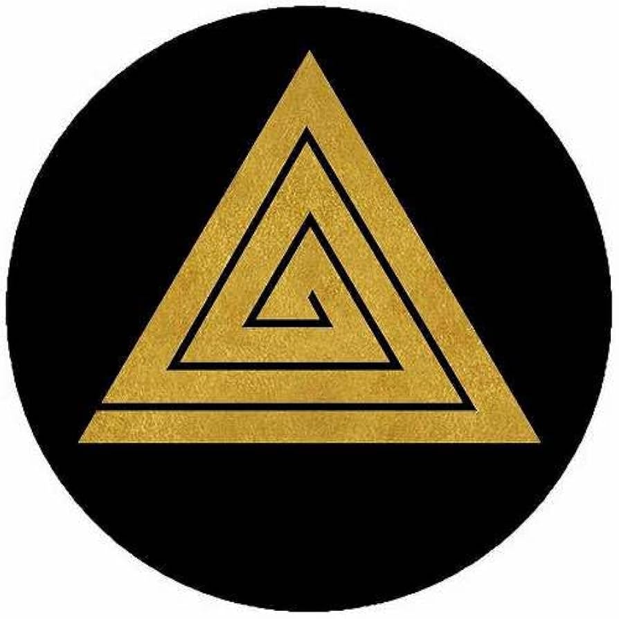 Amazon | 家紋シール 4045_三角稲妻 直径3cm 4枚セット 丸型