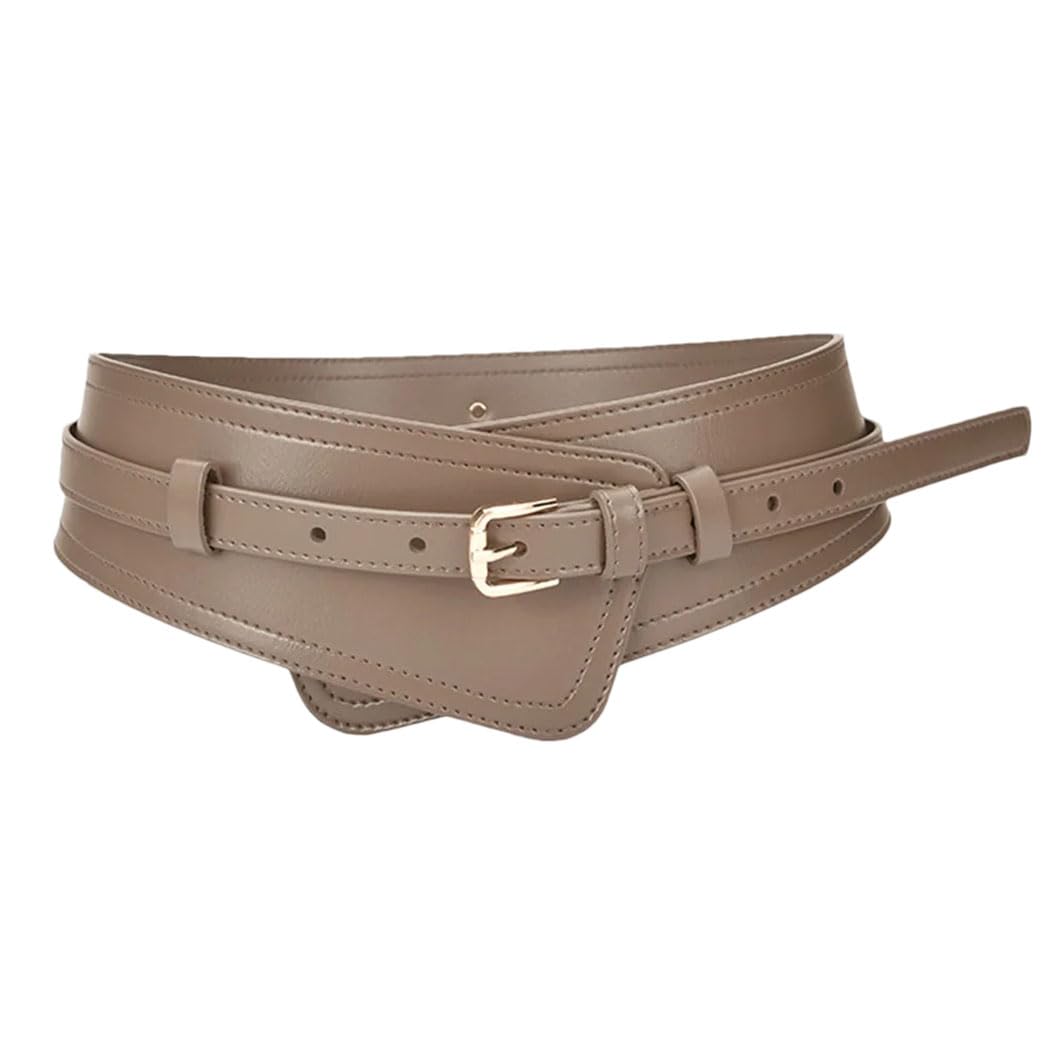 Rfmfkkg Belts For Women Wide Outerwear Bandwidth Waist Belt 7 8cm Width Vintage Leather Belt