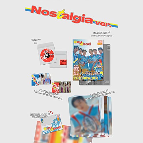 THE NEW SIX (TNX) - BOYHOOD Album (Nostalgia ver.)...