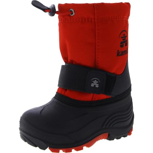 Kamik Rocket Kids Boots, Warm + Waterproof Insulated Snow Boots for Kids