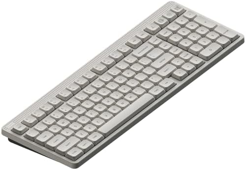 NuPhy Node100 Wireless Mechanical Keyboard, Hot Swappable Custom Low Profile Keyboard, 103 Keys Computer Gaming Keyboards, Supports Touch Gestures, PBT Keycaps, RGB Backlit, Bluetooth/2.4GHz/USB-C