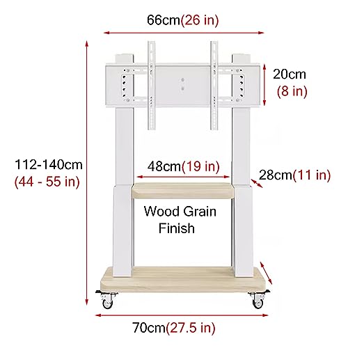 Soporte para TV de suelo robusto para pantallas 32-75 pulgadas miniatura 2
