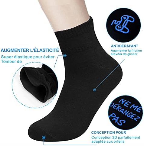 Chaussettes Classiques Pour Hommes Et Femmes - Coton Peigné Qualité Supérieure - Idéales Cadeau Noël, Mariage, Travail