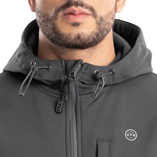 ATG by Wrangler Mens Soft Shell Hooded Jacket3