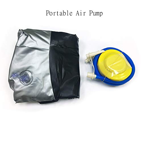 Fitness Punching Bag Inflatable Punching Bag Freestanding Kicking Bag De-Stress Boxing Target Bag for Childrens Adult 160CM+ Foot Pump - Thumbnail 4