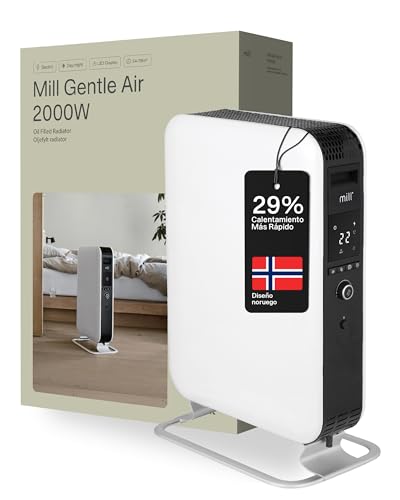 Mill Radiador de Aceite 2000 W Radiador