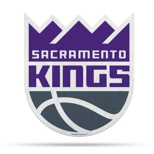 Rico Industries NBA Sacramento Kings NBA Primary Logo Shape Cut Pennant, Team color, Item footprint: 18' x 18'
