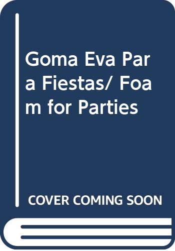 Mousse Goma Eva fête sans déchirure pour atelier créatif enfant