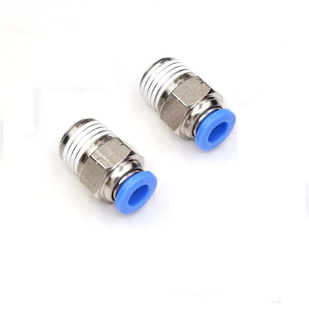 CRAFTSFY 6mm Tube 1/4"BSP Thread Quick Connector Pneumatic Air Fittings Pipe Quick Connector Pneumatic Air Fittings Pneumatic Connector Quick Fittings 6mm Tube Pneumatic Air Fittings 2Pcs (B0CJCHX23Q) Amazon Price History, Amazon Price Tracker