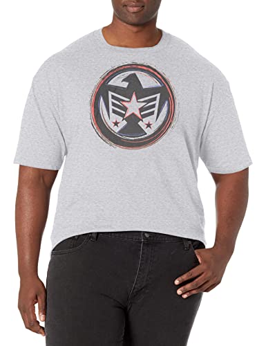 Marvel Falcon America T-Shirt Homme en coton à manches courtes