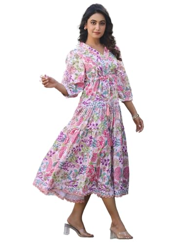 GRECIILOOKS Dress for Women Stylish | One Piece Dress for Women L...