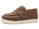 TOMS Oliver Loafer für Jungen, flach, Toffee Microsuede, 27 EU