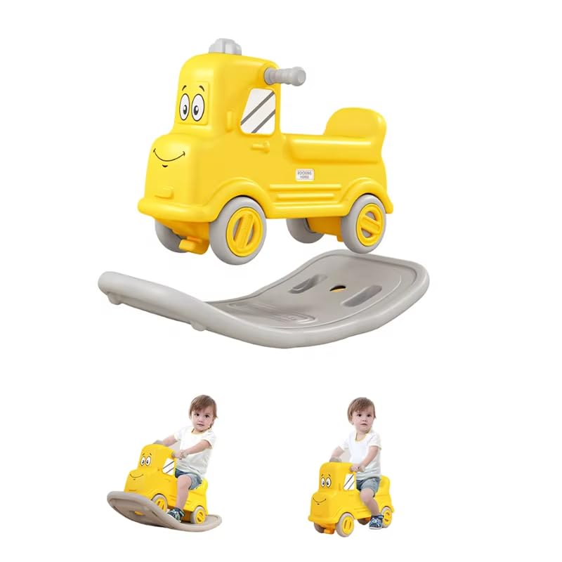 Image of Little Fingers Strong and Sturdy Ride on Toys for Kids (Smiley Wagon Rideon)