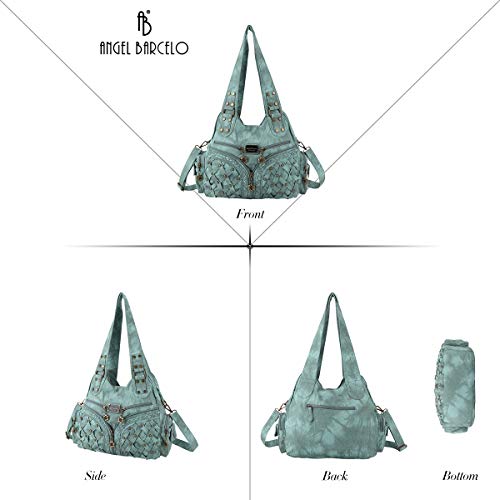 Image of Angel Barcelo Purses for Women Large Shoulder Bag Soft Hobo Bags for Women