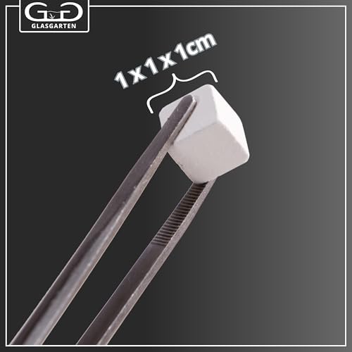 GlasGarten Mineral Pure Cubes | 8 STK. – Ergänzungsfutter/Mineralfutter für Ziergarnelen, Schnecken & Krebse, verbesserte Wasserqualität, direkte Einwirkung auf Gesamthärte & Leitwert