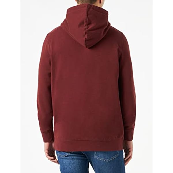 MUSTANG Bennet H Print heren Sweatshirt met capuchon