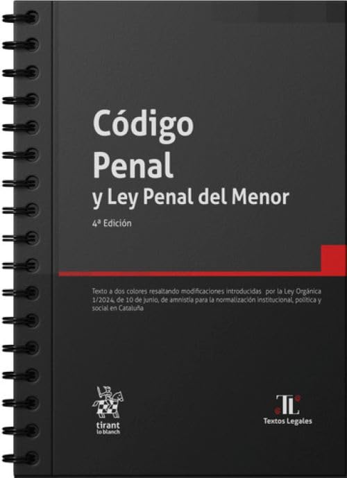 Código Penal y Ley Penal del Menor 4ª Edición con anillas (Leyes@)