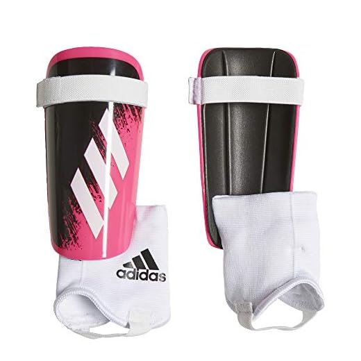 adidas Youth X 20 Match Shin Guards Shock Pink/White/Black Medium