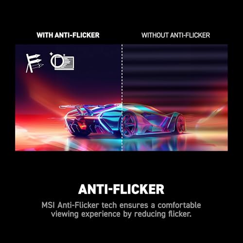 Image of msi MAG 321CUPDF 32-inch 3840 x 2160 (UHD) Gaming Monitor, 320Hz, AMD FreeSync Premium, HDMI, DisplayPort, VESA, Tilt, Height Adjustable, Speaker, 0.5ms, Black