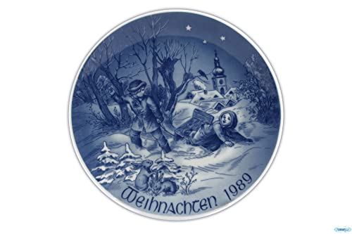 Piatto natale bareuther 1989 netto