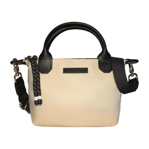 Image of Designer Mini Tote Bag for Women - Lightweight Crossbody Purse with Adjustable Dual Straps (2-Way Carry)