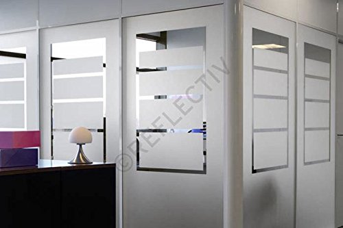 Film adhésif aspect dépoli blanc INT200 largeur 75cm x longueur 350cm