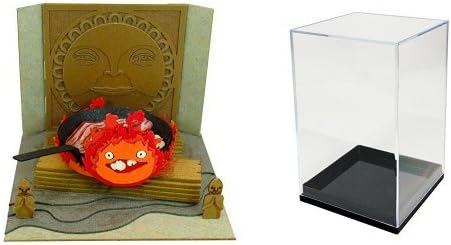 Amazon セット商品 さんけい スタジオジブリmini ハウルの動く城 カルシファーとベーコンエッグ ペーパークラフト みにちゅあーとmini 専用ケース ペーパーアート 通販