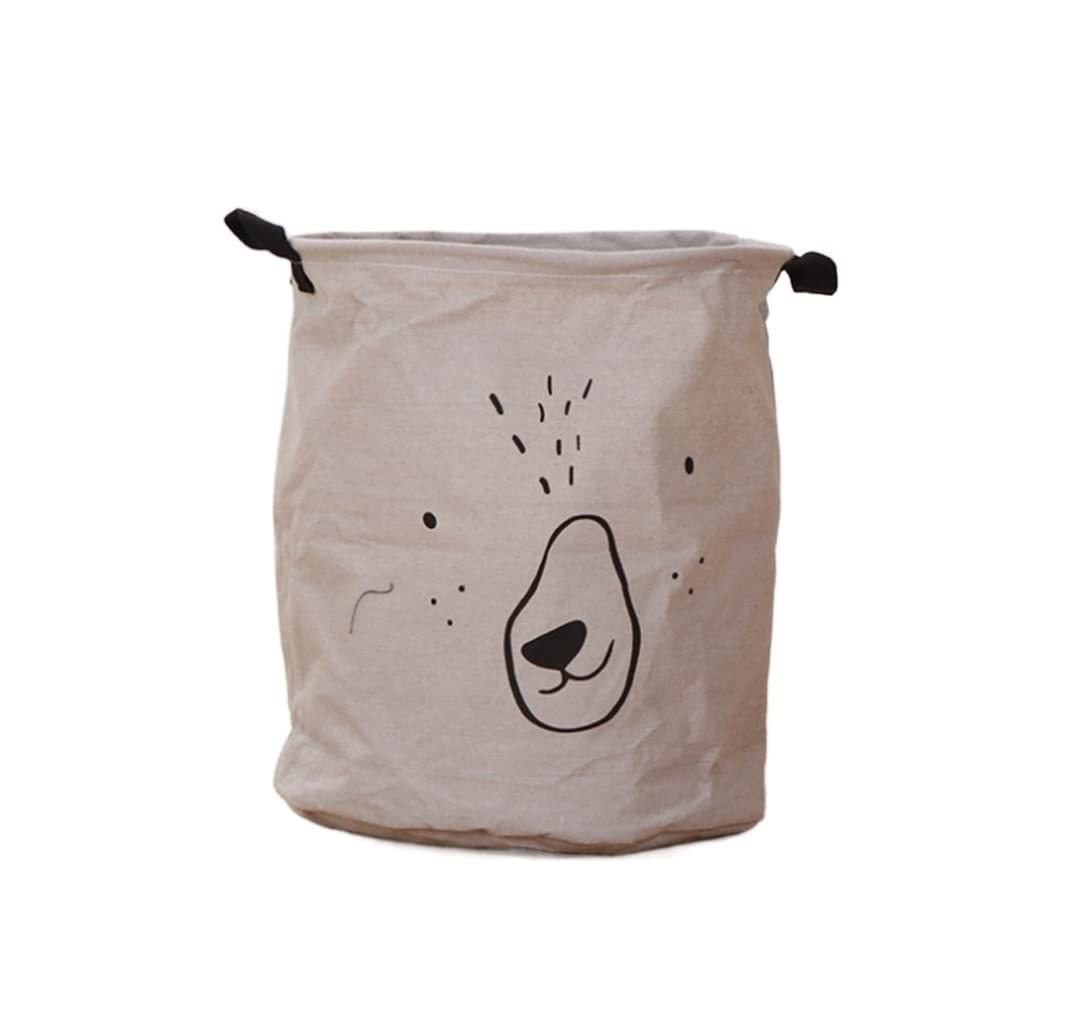 Laundry Basket Hamper Foldable Liner Clothes Basket Organizer Socks Cloth Books Sundries Gadgets Laundry For Spaces(C)