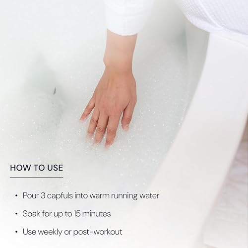 Image of ELEMIS Aching Muscle Super Soak 400ml, Natural Bath Milk Soak To Ease Muscle Aches & Tension