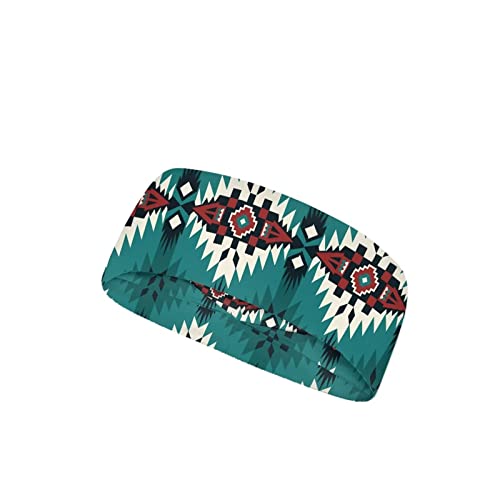Cinta de pelo geométrica para running y yoga en gimnasio unisex