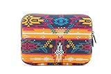 fdsmall 12 Zoll Laptoptasche Schutzhülle Wasserdicht Neoprene, Laptop Sleeve Hülle Laptophülle Notebook Hülle Tasche für Acer/Asus/Dell/Lenovo/HP/Samsung (Indischer Stil, 15,6 Zoll)