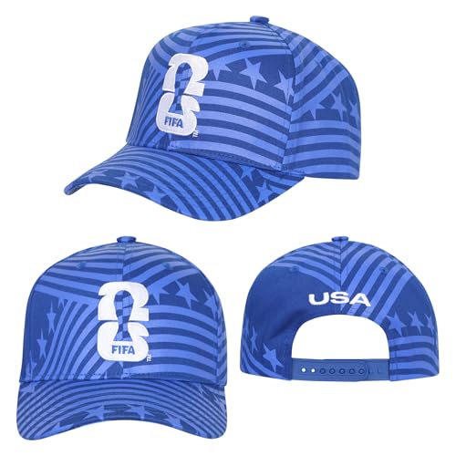 Gorra Snapback Outerstuff FIFA World Cup 2026 USA Azul miniatura 1