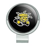 GRAPHICS & MORE Wichita State University Shockers Logo Golf Hat Clip with Magnetic Ball Marker
