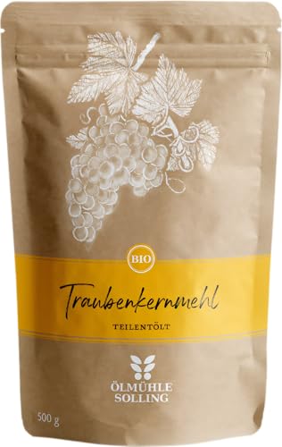 Ölmühle Solling Traubenkernmehl feingemahlen 500g Naturland Bio