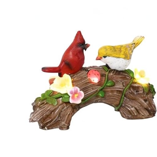 Teresa'S Collections Garden Statues Bird With Solar Outdoor Light For Garden Decor thumb #6