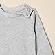 Amazon Essentials Unisex Baby Langärmlige T-Shirts Aus 100 % Baumwolle Mit Lockerer Passform, 3er-Pack, Blau/Heide/Marineblau, 0-3 Monate