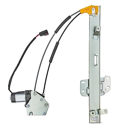 Image of BDFHYK 741-769 Power Window Regulator with Motor Front Right Passenger Side for Jeep Cherokee 1997 1998 1999 2000 2001 97 98 99 00 01| 55154958AI, 55155012AI